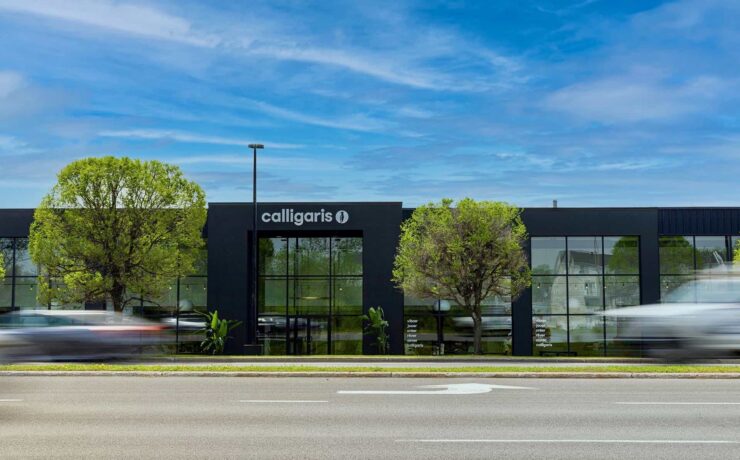 Le point de vente présente toutes les facettes de la gamme du fabricant transalpin de meubles personnalisables pour toute la maison, ceci sur un espace de vente de quelque 700 m2.