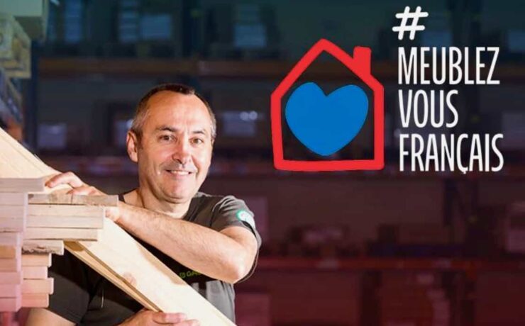 “#Meublezvousfrançais” est né en juin 2020, dans le contexte de la crise sanitaire. Il s’agit d’un partenariat inédit associant l’Ameublement français (l’organisation professionnelle des acteurs de la fabrication d’ameublement et de l’aménagement des espaces de vie) avec de grandes enseignes nationales de la distribution, à travers une opération de communication de grande ampleur.