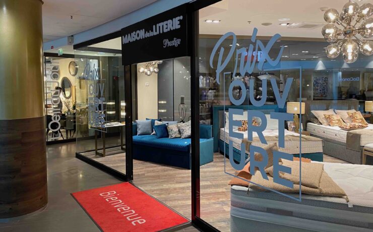 Déclinée sur une surface commerciale de quelque 300 m2, l’offre produit exposée dans ce “Maison de la Literie Prestige” flambant neuf présente toutes les collections exclusives du concept prémium développé par le groupe IFP.