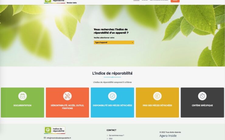 Alors que, dès le 4 novembre prochain, l’indice de réparabilité s’étendra à de nouvelles catégories de produits, le Gifam (Groupement des marques d’appareils pour la maison), s’est associé à Agoragroup, acteur majeur de l’IT au service de la réparation, pour créer une plate-forme d’information recensant l’ensemble des appareils soumis à cet indice.
