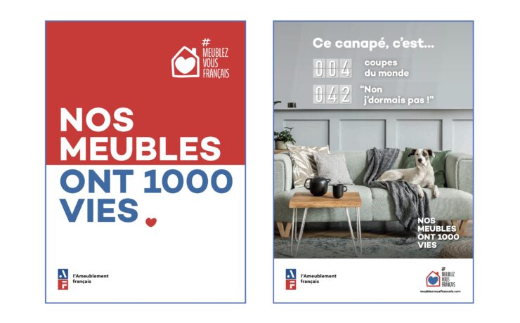 Dans un contexte inédit de prise de conscience généralisée autour de la durabilité, la filière et ses partenaires, fidèles à leurs engagements, porteront collectivement la voix du meuble français auprès des consommateurs et des professionnels, grâce à une nouvelle édition de la campagne “#Meublezvousfrançais”, mise en place dès ce 3 octobre.