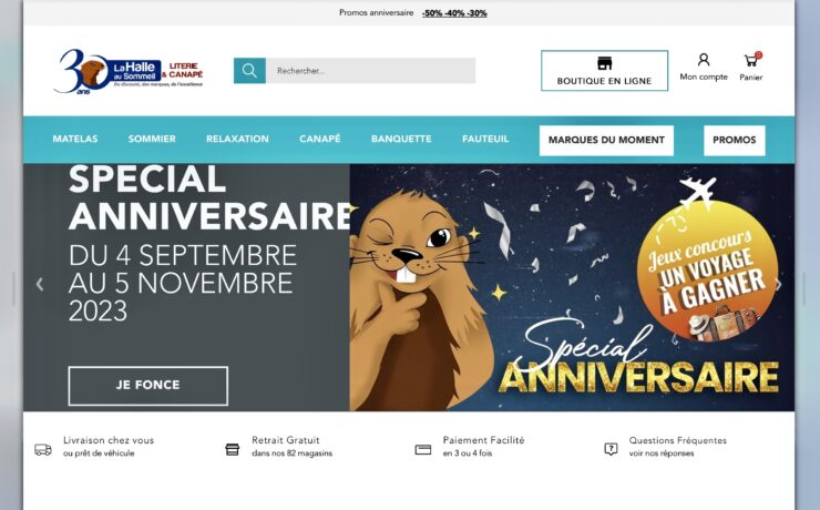 À la clé de cette refonte majeure, notamment : un parcours client revu et simplifié ; une approche “drive-to-store” élaborée ; et une valorisation accrue de la capacité des magasins sous enseigne de répondre à toutes les attentes des consommateurs, en matière de couchage et de confort.