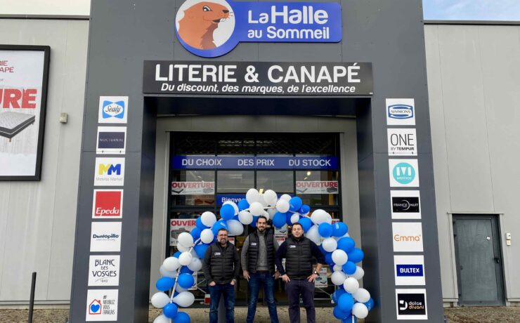 Avec deux inaugurations dès ce début 2024, la centrale HSD (La Halle au Sommeil Développement) témoigne de sa volonté de renforcer en permanence son réseau par le biais d’ouvertures de magasins franchisés, mais manifeste aussi une réelle volonté d'expansion de son maillage territorial avec des points de vente en succursales.