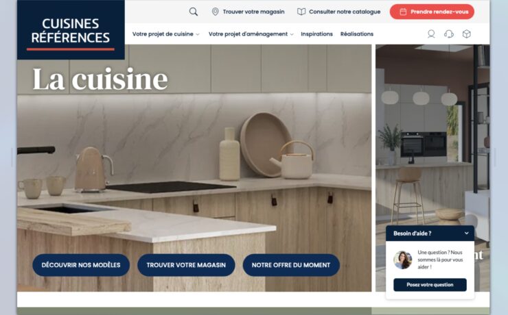 “Clou du spectacle” et atout majeur de ce nouveau site : “l’espace projet”, dédié aux personnes désireuses de débuter la conception de leur cuisine en toute autonomie, en amont de leur premier rendez-vous avec un concepteur-créateur de l’enseigne. Six étapes au programme, à l’issue desquelles l’internaute obtient son “book projet”. Explications.
