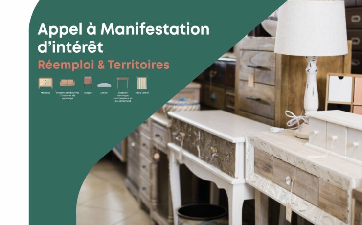 Objectif de ce premier AMI “Réemploi et Territoires” : permettre à Ecomaison d’identifier et de faire émerger, dans chaque région, des projets construits dans une logique de dynamique territoriale. Pour candidater, les dossiers (formulaire, présentation et annexe financière) sont à déposer sur la plate-forme dédiée, au plus tard le 30 avril prochain.