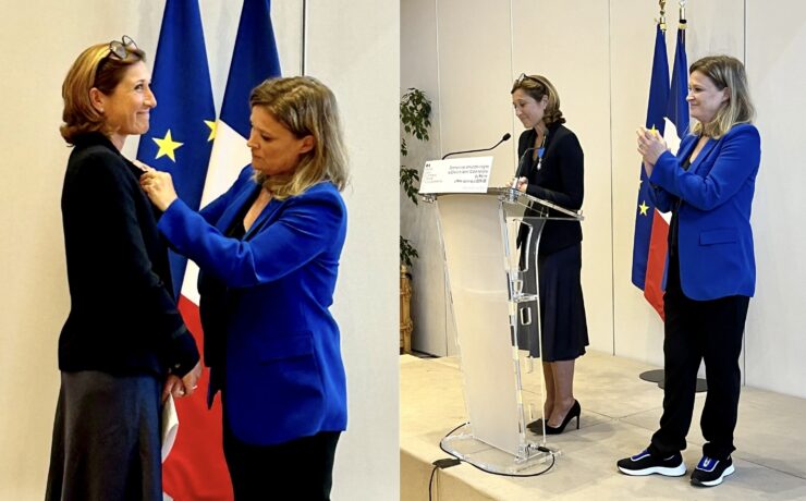 La ministre Olivia Grégoire a notamment salué le parcours remarquable de Véronique Denise, soulignant son leadership inspirant et son engagement, reconnus par l’ensemble de la profession, qui lui ont permis de rejoindre les conseils d’administration de grandes organisations professionnelles, ainsi que la présidence du Gifam.