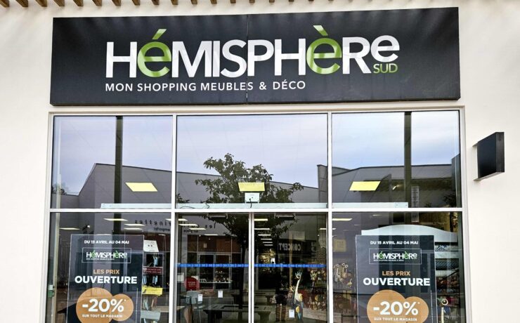 Le magasin Hémisphère Sud de Perpignan (66) a déménagé en avril dernier, pour inaugurer un point de vente “encore plus inspirant”, a fait savoir le GRAM. Le groupe spécialisé dans la concession d'enseignes pour le commerce de l'ameublement et de la décoration, rappelle à cette occasion que l'enseigne Hémisphère Sud prévoit de poursuivre son développement, avec l’ouverture de nouveaux points de vente très prochainement.