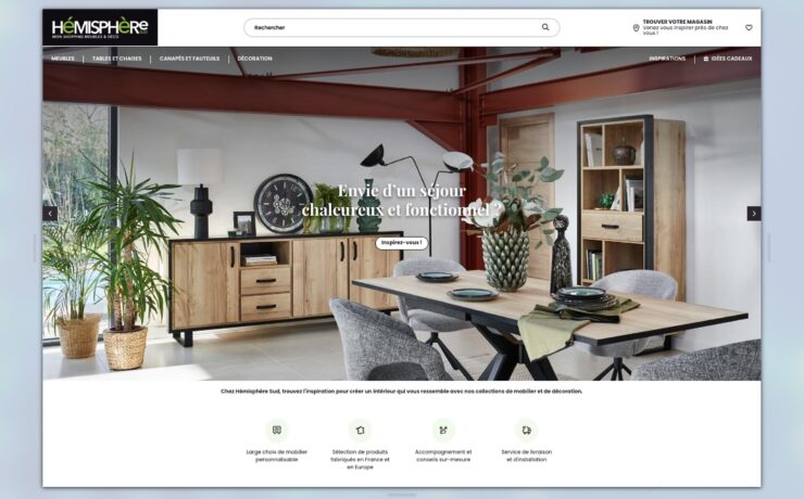 Mis en ligne le 1er juillet dernier, le nouveau site de l’enseigne nationale de magasins d’ameublement et de décoration développée par le GRAM se veut à la fois plus inspirant et plus fluide. Il propose également de nouvelles fonctionnalités, ainsi que de nombreux contenus, au service de la captation de trafic qualifié, pour orienter les internautes vers les 32 points de vente du réseau.