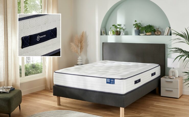 Avec cette MDD, baptisée “8 Heures”, Conforama proposera notamment neuf matelas différents (censés s’adapter à la fois à chaque budget et à chaque dormeur), avec des modèles de sommiers “personnalisables” (en kit, tapissiers, sommier-coffre), sans oublier le textile de lit. Par ailleurs, certains matelas seront vendus roulés, afin de pouvoir être emportés immédiatement et transportés plus facilement.