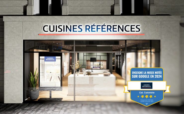 Avec une note moyenne de 4,86/5, Cuisines Références (110 magasins en France) remporte, pour la troisième année consécutive, le prix Vasano de “L’enseigne la mieux notée sur Google” dans la catégorie “Cuisinistes”. La direction de la bannière du groupe FBD voit notamment dans cette distinction la récompense de l’engagement quotidien des équipes en magasin.