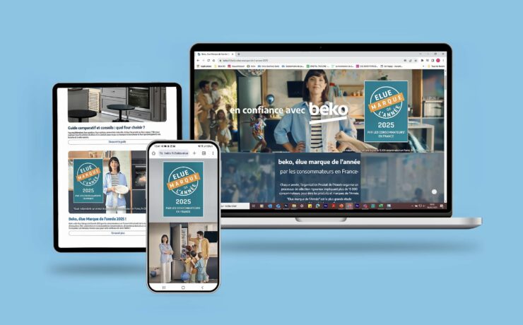 En 2024, Beko a lancé sa signature de marque “En confiance avec Beko”, incarnant son engagement envers ses clients. L'obtention du titre “Élue Marque de l'Année 2025” renforce cette promesse de qualité, fiabilité et durabilité. Le logo, connu et reconnu par 90 % des consommateurs, sera mis en avant sur les principaux outils de communication de la marque.