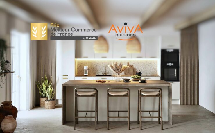 L’étude garantie par WizVille, basée sur des millions d’avis clients Google Maps, a décerné cette année le prix de “Meilleur Commerce de France 2025-2026” à six points de vente sous enseigne Cuisines AvivA (118 magasins, 149 M€ de chiffre d’affaires en 2024). Ce trophée célèbre l'excellence du commerce local, en s'appuyant sur l’analyse des avis Google collectés durant deux années, témoignant ainsi de l’expérience vécue par les clients dans chaque point de vente.