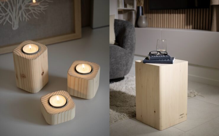 La bannière cuisiniste de Schmidt Groupe et l’Atelier Lignum ont développé conjointement “Héritage”, une collection capsule de six objets en édition limitée, exclusivement disponible sur la boutique en ligne Schmidt. Des objets qui témoignent de l’amour de ces deux acteurs français pour le bois. Mais pas n’importe quel bois, puisqu’il s’agit du sapin issu des forêts du Val d’Argent, dans le massif des Vosges.